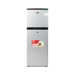 Von Double Door Fridge 138L Silver – VART-19DHY