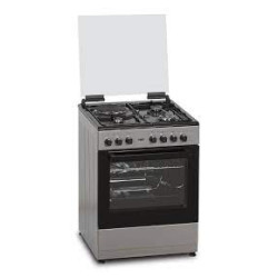 VON Cooker 3 Gas + 1 Electric - VAC6SV31UY Grey