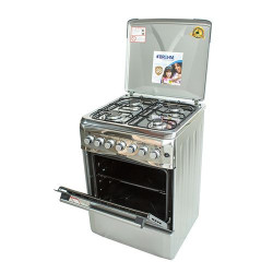 Bruhm BGI-66M40ONSN 4 Gas Standing Cooker