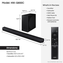 SAMSUNG HW-Q800C 5.1.2ch Soundbar | Gadget Depot Kenya