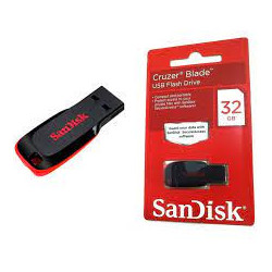 SanDisk 32GB Cruzer Blade USB Flash Drive