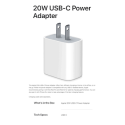 20W USB-C Power Adapter